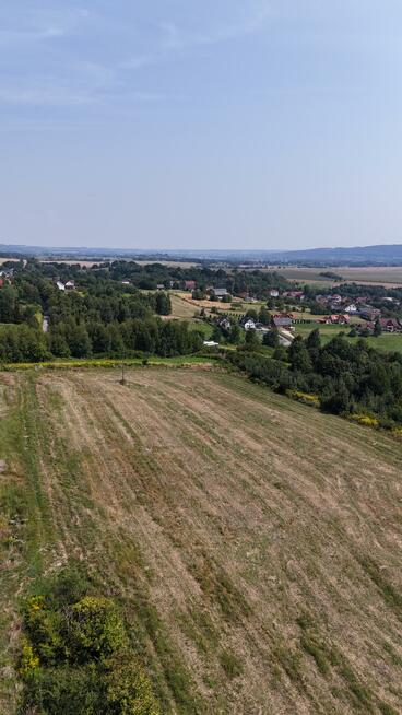 Działka siedliskowa Radwanowice gm. Zabierzów