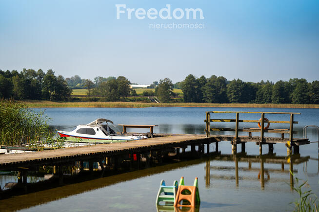 Mazury / działka / domek nad jeziorem / Bogacko