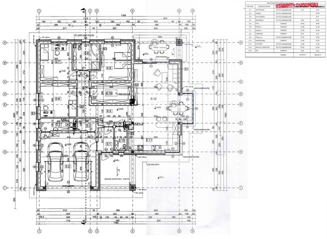 Działka 10 ar z rozpoczętą budową domu parterowego