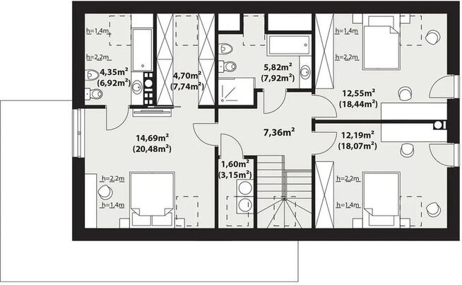 Okazja! Dom w stanie deweloperskim obok Mikołajek