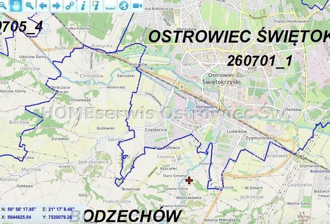 Działka Szewna gm. Bodzechów