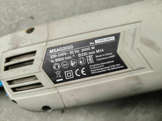 Szlifierka Macallister MSAG2000