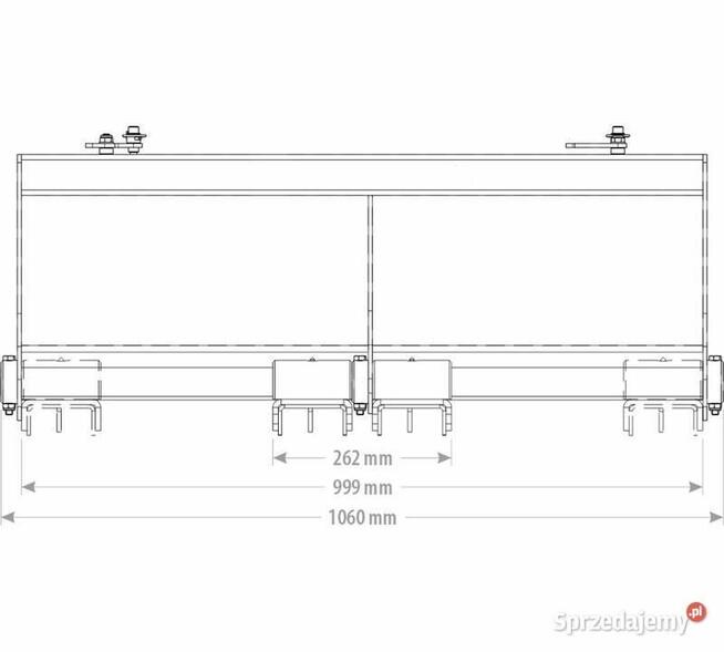 WIDŁY DO PALET 0,6 T