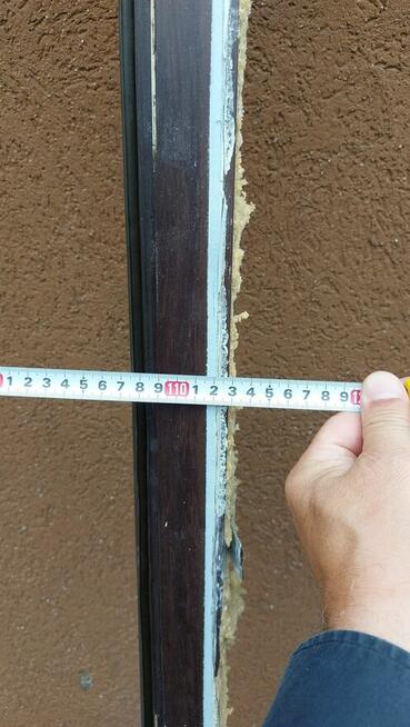 Uzywane drewniane drzwi wejściowe 100 cm