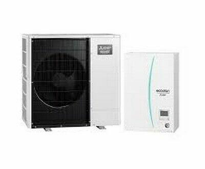 Pompa ciepła Mitsubishi Zubadan 8kW zasobnik CWU 200L Montaż