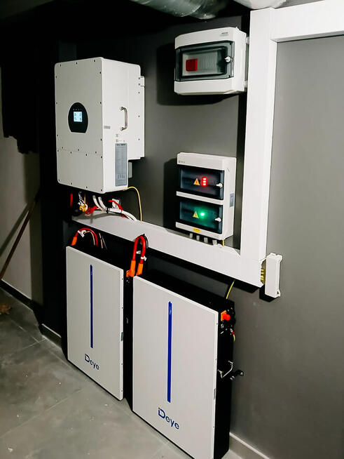 Pompa ciepła Daikin EDLA zasobnik CWU 200l. Montaż