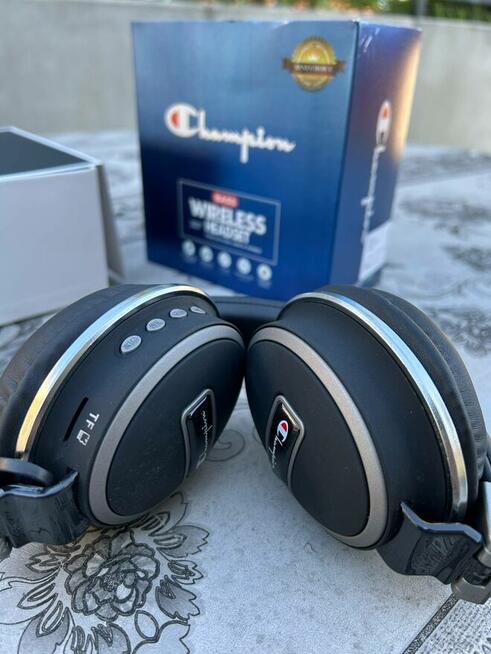 Słuchawki bluetooth basowe