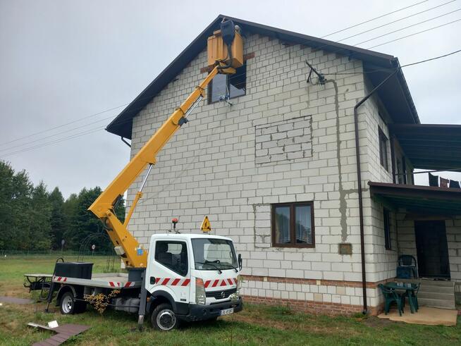 Podnośnik koszowy, zwyżka, usługi ,wycinka drzew, wynajem
