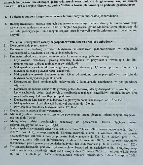 Działka rolno-budowlana 1,77 ha