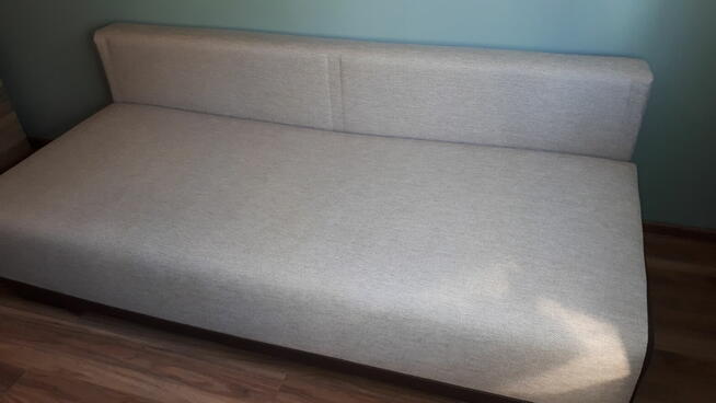 Kanapa rozkładana 140x200 używana + topmaterac wellpur