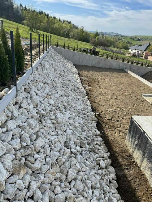 Usługi minikoparką koparką Roboty ziemne wozidłem odwodnieni