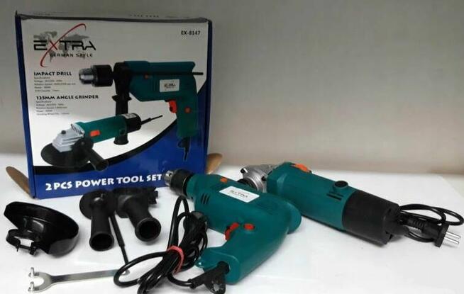 Wiertarka plus szlifierka