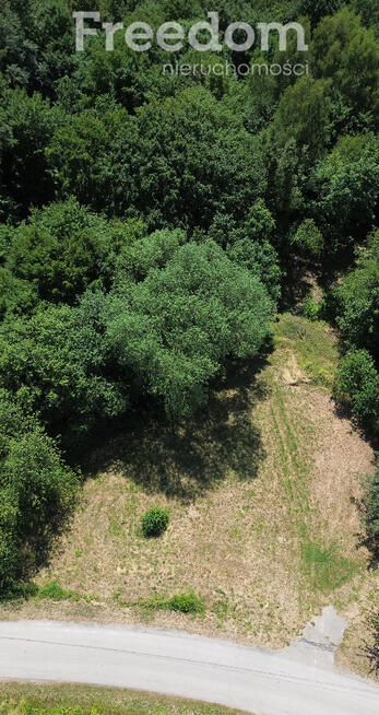 Działka ze starym domem w malowniczej okolicy