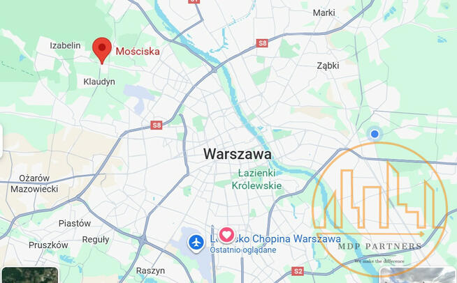 Działka budowlana Mościska gm. Izabelin, Chabrowa