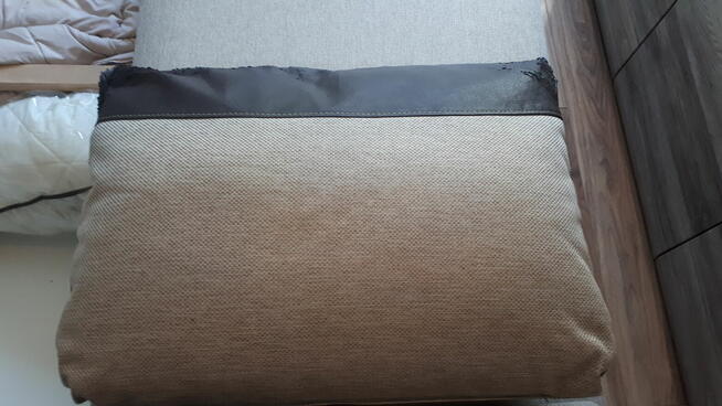 Kanapa rozkładana 140x200 używana + topmaterac wellpur