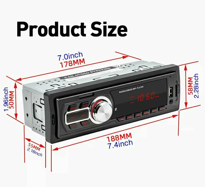 Radio samochodowe nowe