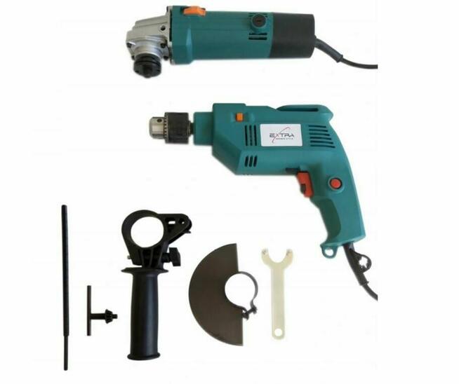 Wiertarka plus szlifierka