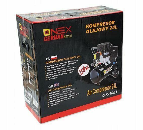 Kompresor olejowy 24L