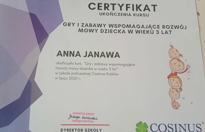 Szukam pracy w żłobku lub jako niania albo pomoc w przedszk