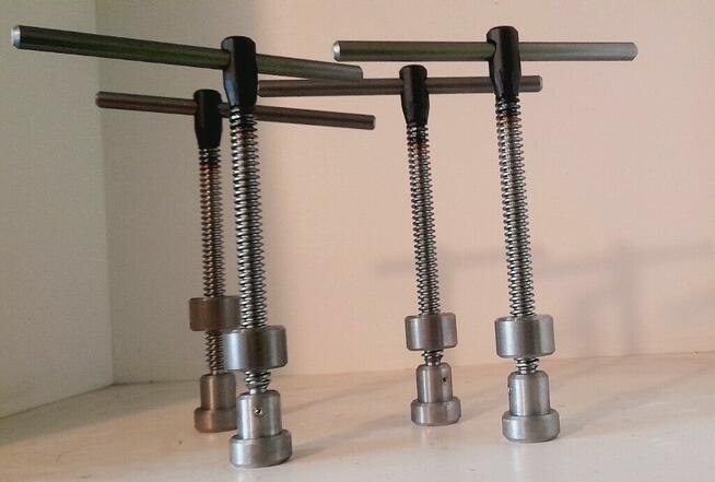 Śruba trapezowa 16x4 ścisk stolarski docisk prasa imadło