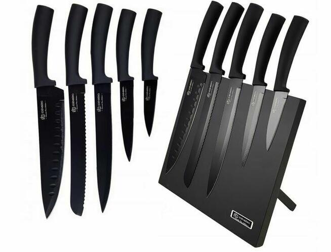 Noże na listwie magnetycznej