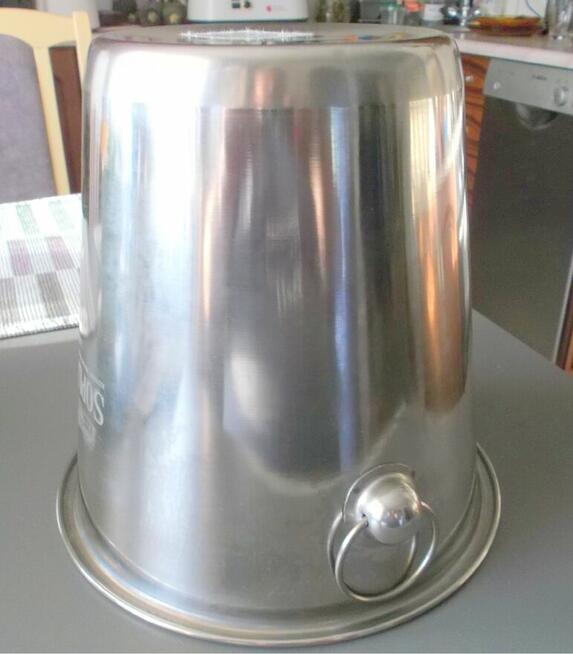 SOPLICA Wiaderko Pojemnik do szampana wina lodu Cooler Inox