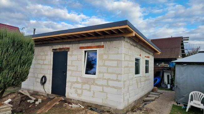 Stawiam domki do 35m2 na ROD, Fundamenty,dachy, itp