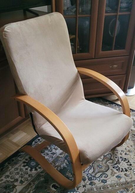 Sprzedam fotel STAN IDEALNY pufa gratis