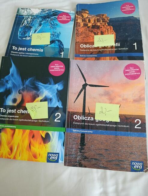 Podręczniki do liceum od I - IV