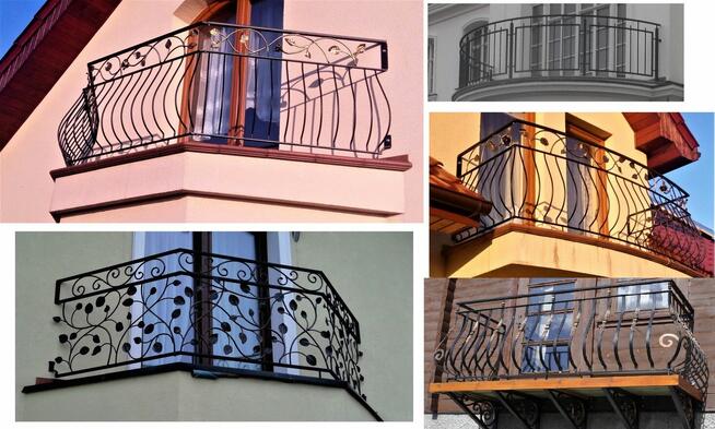 Balustrada balkonowa na wymiar porecz barierka tani balkon