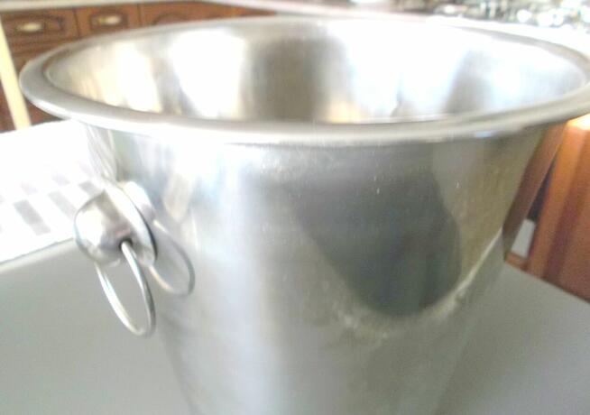 SOPLICA Wiaderko Pojemnik do szampana wina lodu Cooler Inox