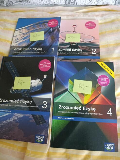 Podręczniki do liceum od I - IV