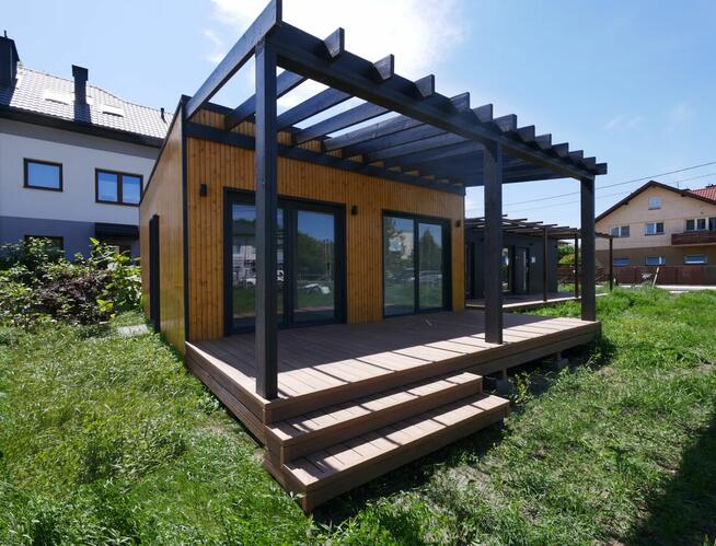 Dom 35m2, Wykończony modułowy