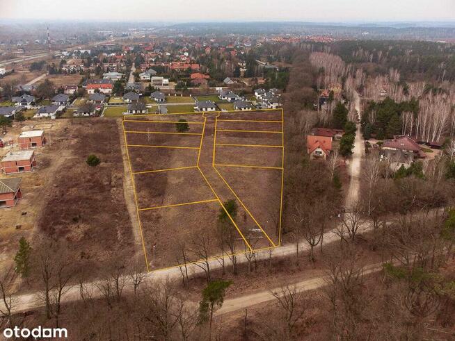 Pod inwestycję bliżniaków-plaża w lesie tuż obok!