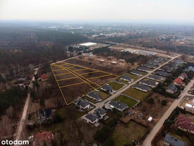 Pod inwestycję bliżniaków-plaża w lesie tuż obok!