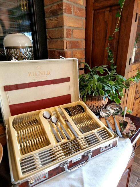 Walizka sztućce na 12 osób