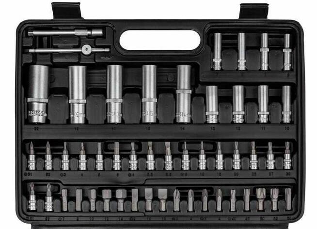 Klucze nasadowe 108 el