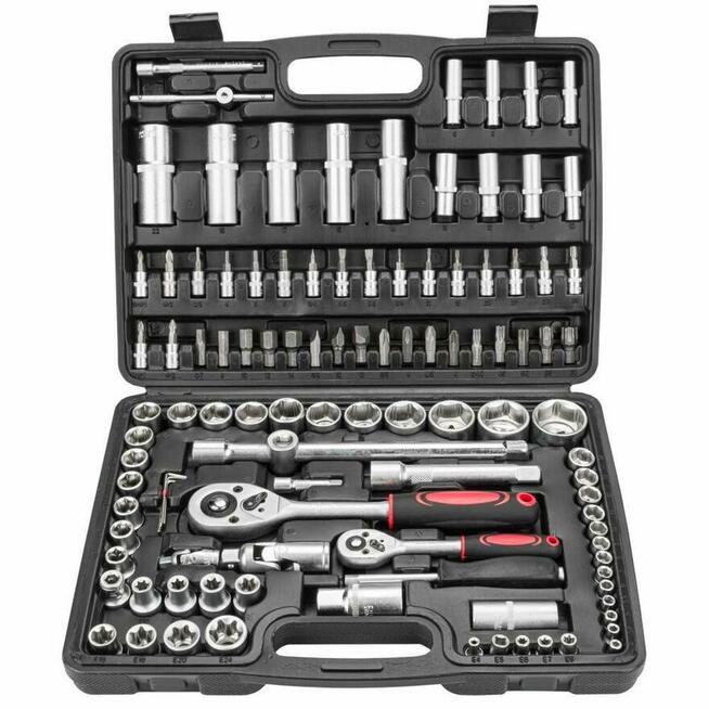 Klucze nasadowe 108 el