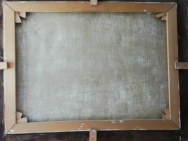 Obraz olejny na płótnie Antone Heydt (1880) pejzaż z winnicą