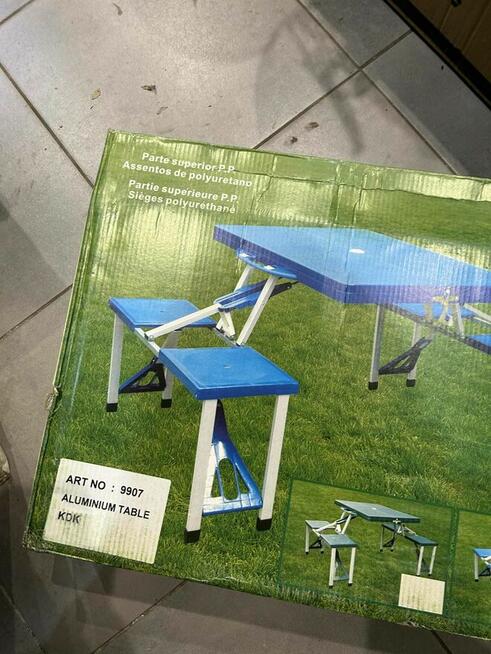 Stolik piknikowy przenośny