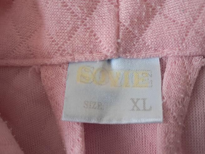 Szlafrok damski różowy „SOVIE”, rozm. XL, do sprzedania