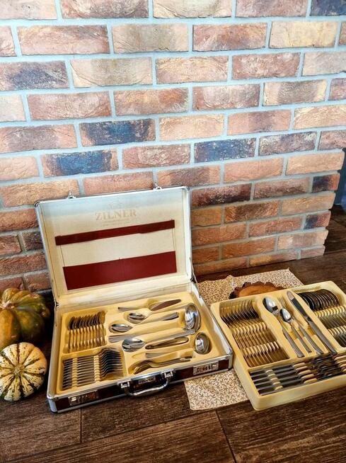 Walizka sztućce na 12 osób