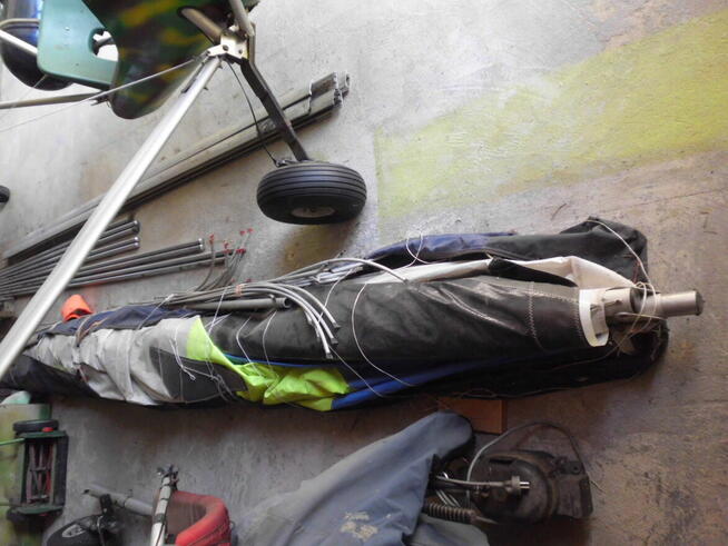 motolotnia na części skrzydło Libre 2 nadwozie