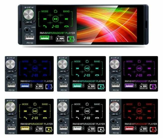 Radio samochodowe dotykowe