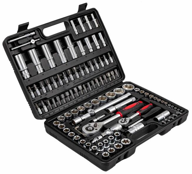 Klucze nasadowe 108 el