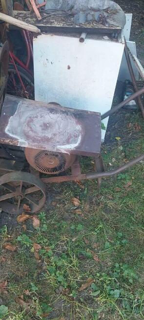 Silnik elektryczny 7kw na wózku na siłę mocny