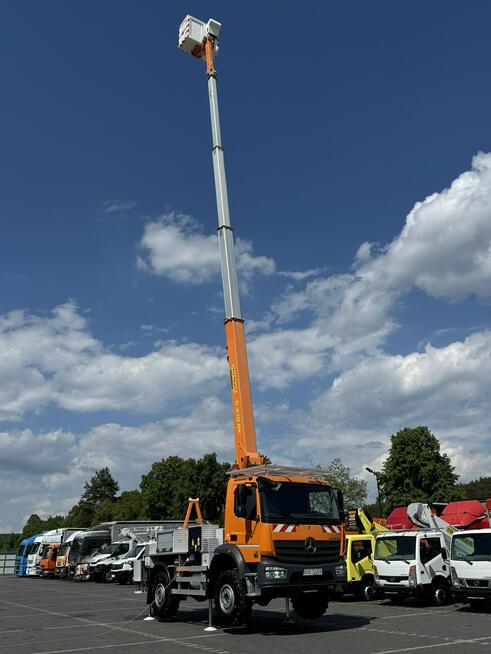 Mercedes Atego 718 E6 4x4 Zwyżka PALFINGER P210 BK Podnośnik Koszowy Wysokość Podnoszenia 21m 100% S