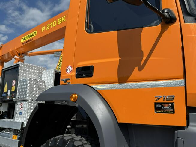 Mercedes Atego 718 E6 4x4 Zwyżka PALFINGER P210 BK Podnośnik Koszowy Wysokość Podnoszenia 21m 100% S
