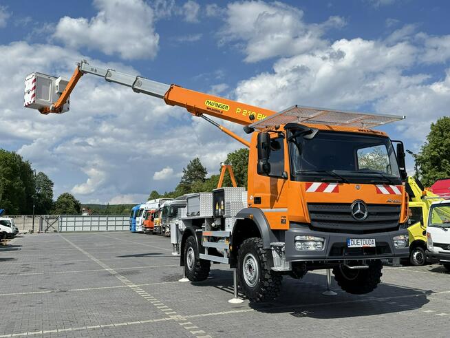 Mercedes Atego 718 E6 4x4 Zwyżka PALFINGER P210 BK Podnośnik Koszowy Wysokość Podnoszenia 21m 100% S