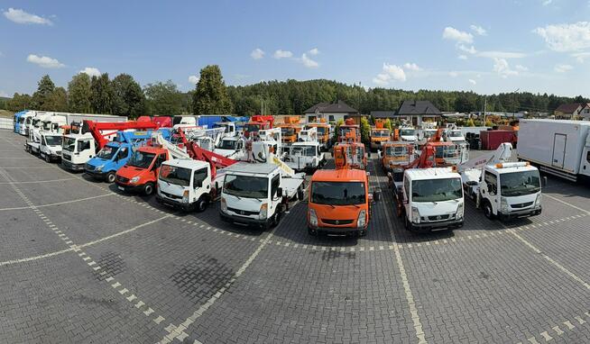 Mercedes Atego 818 E6 4x4 Zwyżka PALFINGER P250 BK Podnośnik Koszowy Zwyżka Wysokość Podnoszenia 25